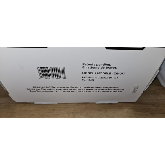 2 Pack Zero Water 5 Stage Advanced Filtration Replacement Water Filters + 2 MORE - Picture 3 of 10